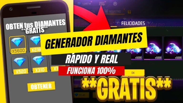 Como Obtener Diamantes Gratis En Free Fire